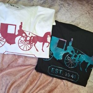 NEW COACH LOGO UNBRANDED TSHRTS LARGE YOU PICK